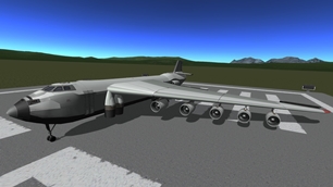Kerbal Space Program mod B9 Aerospace “Kerbtrotter” Cargo Transport Jet