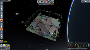 Kerbal Space Program mod Beyblade Stadium (Beyblades not included)
