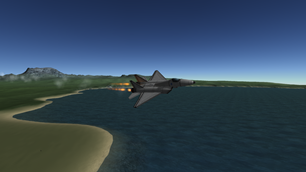 Kerbal Space Program mod F-15 Type 2