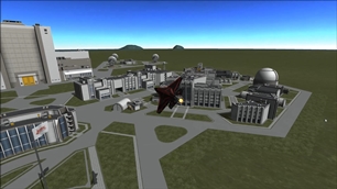 Kerbal Space Program mod F-36 Vtol jet fighter