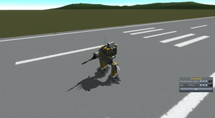 Kerbal Space Program mod GDI Titan mech