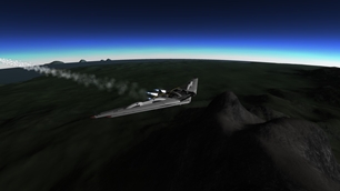 Kerbal Space Program mod GSA – 702 – “Manta” MK1