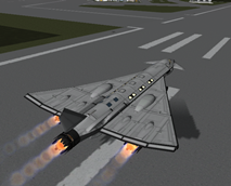 Kerbal Space Program mod Havion Supersonic Transport Aircraft