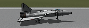 Kerbal Space Program mod KAAB 37 Thunderbolt (Stock)(Replica)