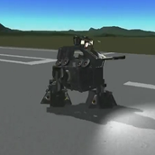 Kerbal Space Program mod Light Panzer Mech