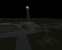 Kerbal Space Program mod Light rig (stock)