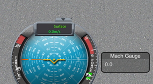 Kerbal Space Program mod Mach Gauge