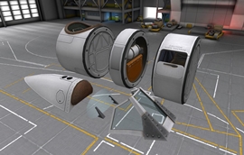 MK-1 Stockalike open cockpit (inline external seat)