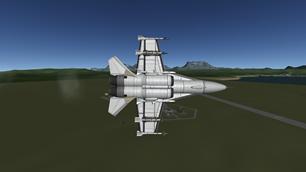 Kerbal Space Program mod PKIndutries F-18/FC-18