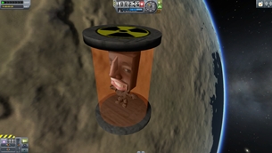 Kerbal Space Program mod Radioactive Waste Mod