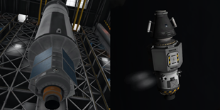 Kerbal Space Program mod RCS+ (1.1)
