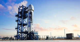 Realistic Blue Origin New Shepard