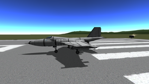 Kerbal Space Program mod Replica of Russian attack plane SU-25