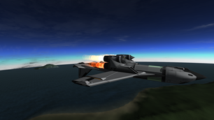 Kerbal Space Program mod SA Speedcat FSTOL