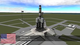 Kerbal Space Program mod SCI-Launcher V1a