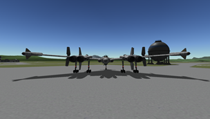 Kerbal Space Program mod SkitzoJedi’s Skarwing Heavy Bomber