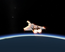 SSTM (Single Stage To Mun) “Valkyrie” Tourist Liner (Stock)
