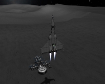 SSTM (Single Stage To Mun) “Valkyrie” Tourist Liner (Stock)