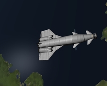 SSTO (Single Stage To Orbit) “Tanker” Refuelling Spacecraft (Stock)