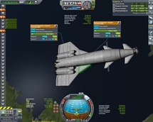 SSTO (Single Stage To Orbit) “Tanker” Refuelling Spacecraft (Stock)