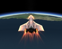 SSTO (Single Stage To Orbit) “Tanker” Refuelling Spacecraft (Stock)