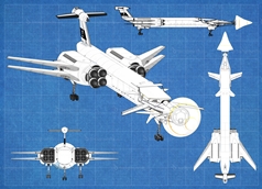 Star Citizen M50 (sort of) Replica