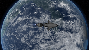 Stock Beta Boeing X-37B Space Plane