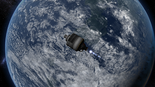 Stock Beta Boeing X-37B Space Plane