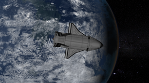 Stock Beta Boeing X-37B Space Plane