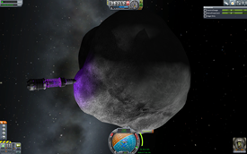 Kerbal Space Program mod [Stock] Reactionless Drive Craft “Event Horizon”