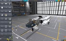 Kerbal Space Program mod The Aurora and Hornet From star citizen