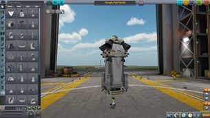Kerbal Space Program mod Vescape Pod