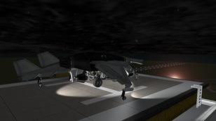 Kerbal Space Program mod [Vycma] Rift Thresher (VTOL)