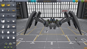Walking Spider Mech