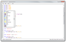 Kerbal Space Program mod [WIN]kOS Integrated Development Editor