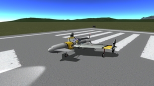 Kerbal Space Program mod XP-55 Ascender